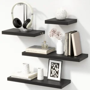 Floating Shelves with Invisible Bracket